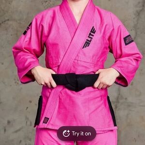 Elite Sports Pink Jiu Jitsu Gi